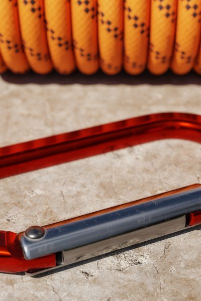 Carabiner and Climbing Rope